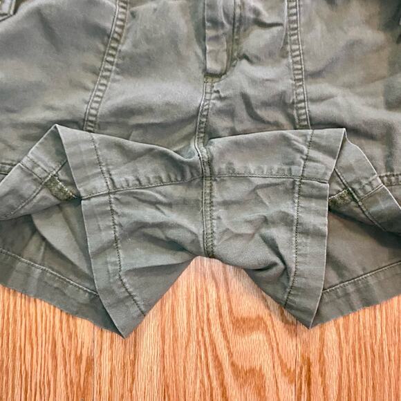 Old Navy Olive Green Soft Utility Alpine Tundra Paper Bag Shorts Womens XSmall - Picture 6 of 14